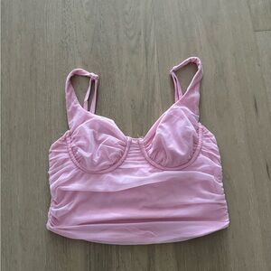 Pink tank top